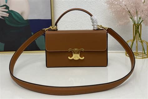 celine triomphe bag fake|celine triomphe bag preloved.